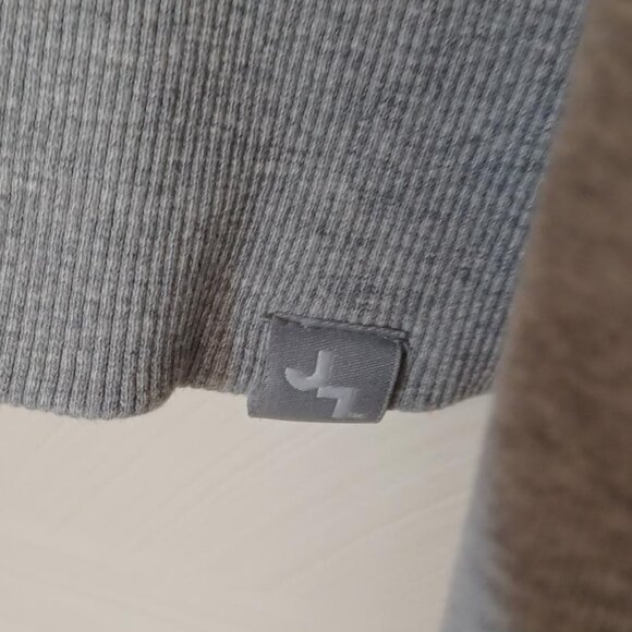 JoyLab Cropped Zip Up Hooded Sweatshirt, Size - XL, Gray - Picture 5 of 5